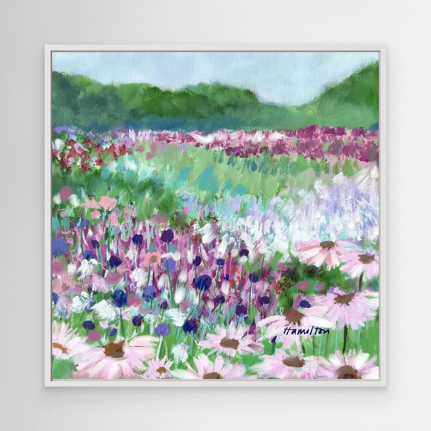 In the Quiet I Grew - Canvas Prints.