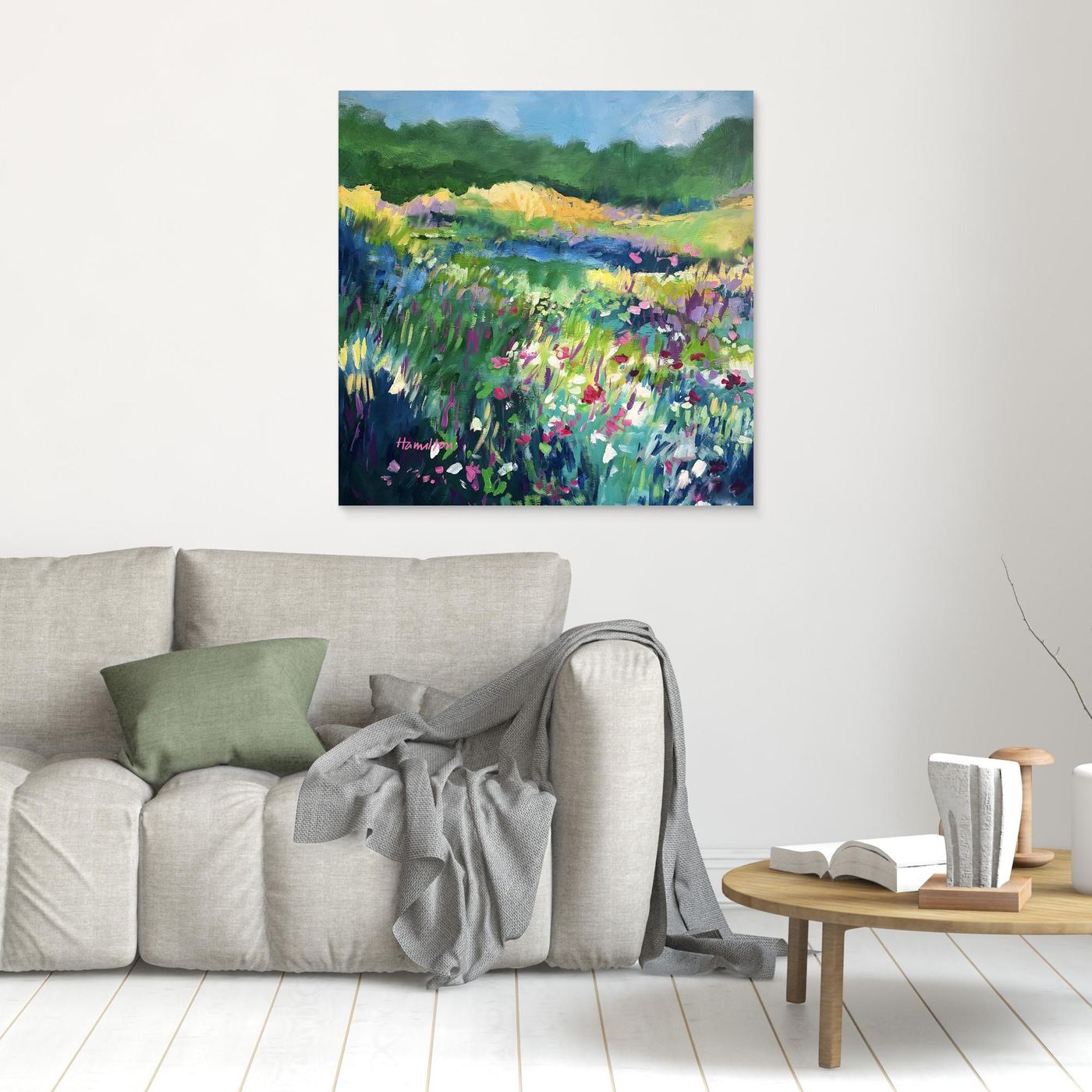 The Day the Irises Sang - Canvas Prints