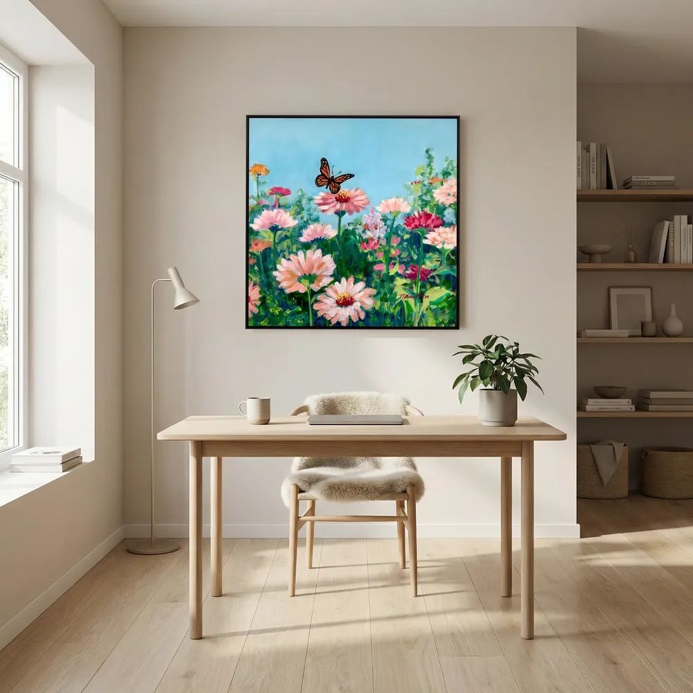 A Wish Took Flight - Canvas Print