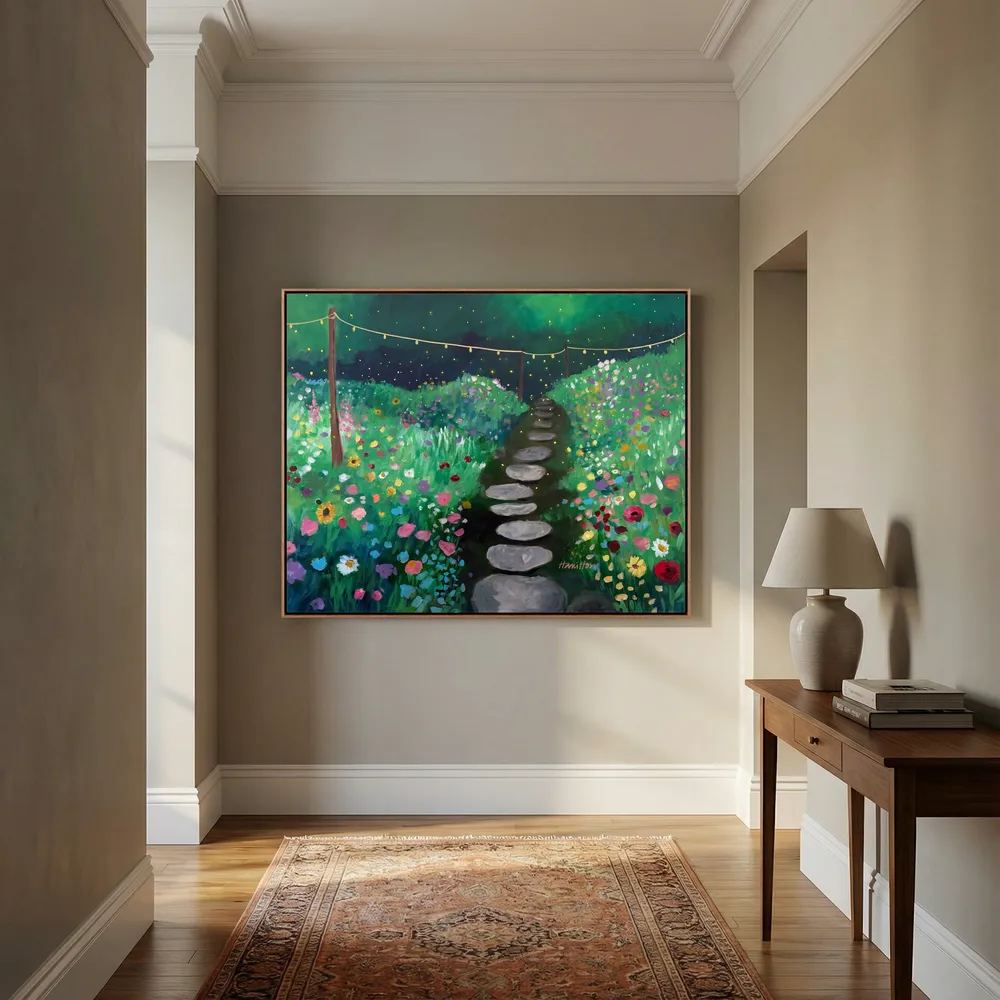 Heart's Garden Party - Canvas Print