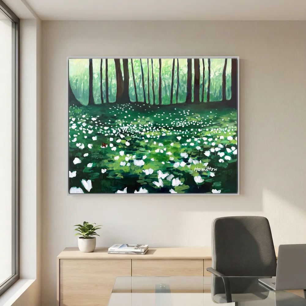 Visiting Each Little Wish - Canvas Prints