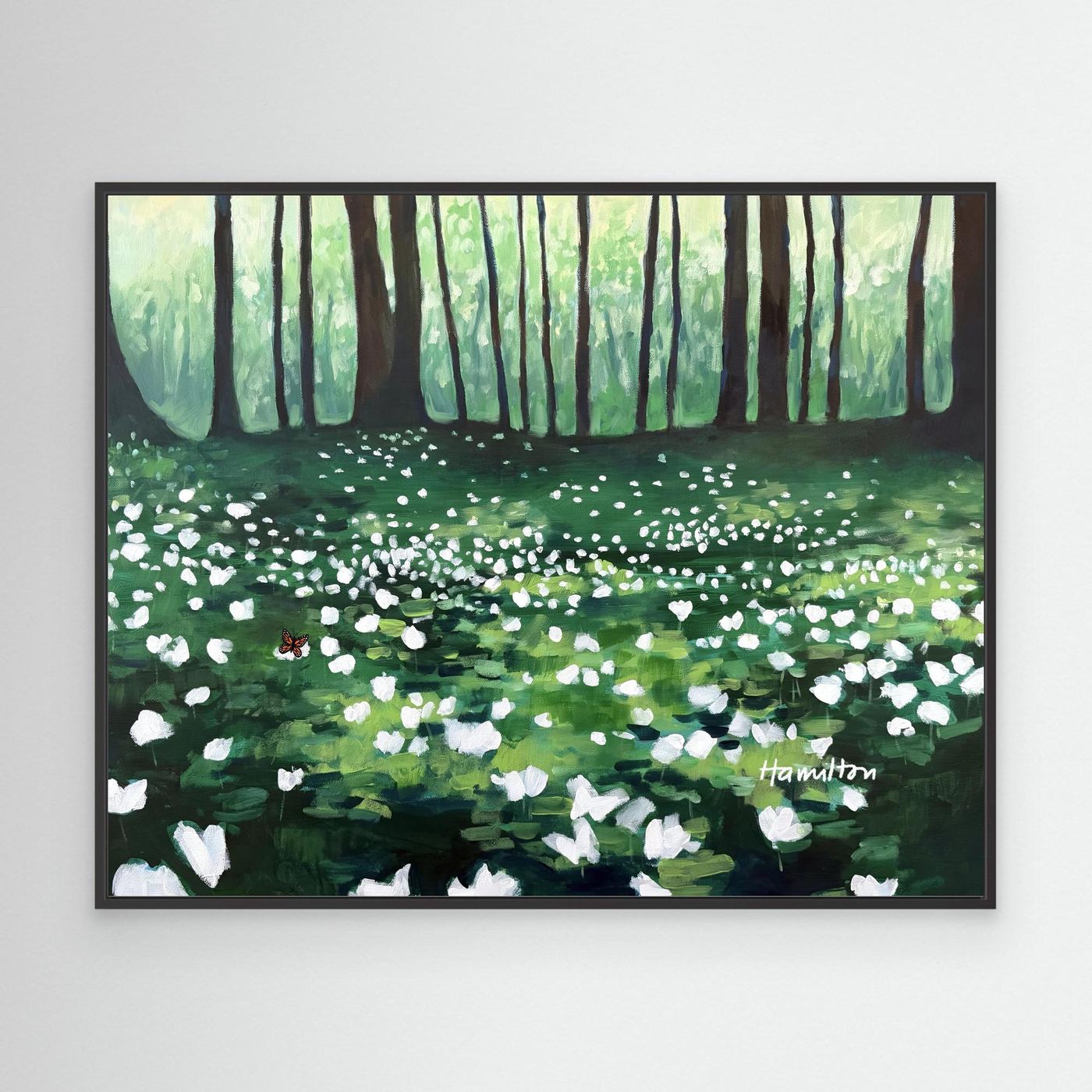 Visiting Each Little Wish - Canvas Prints