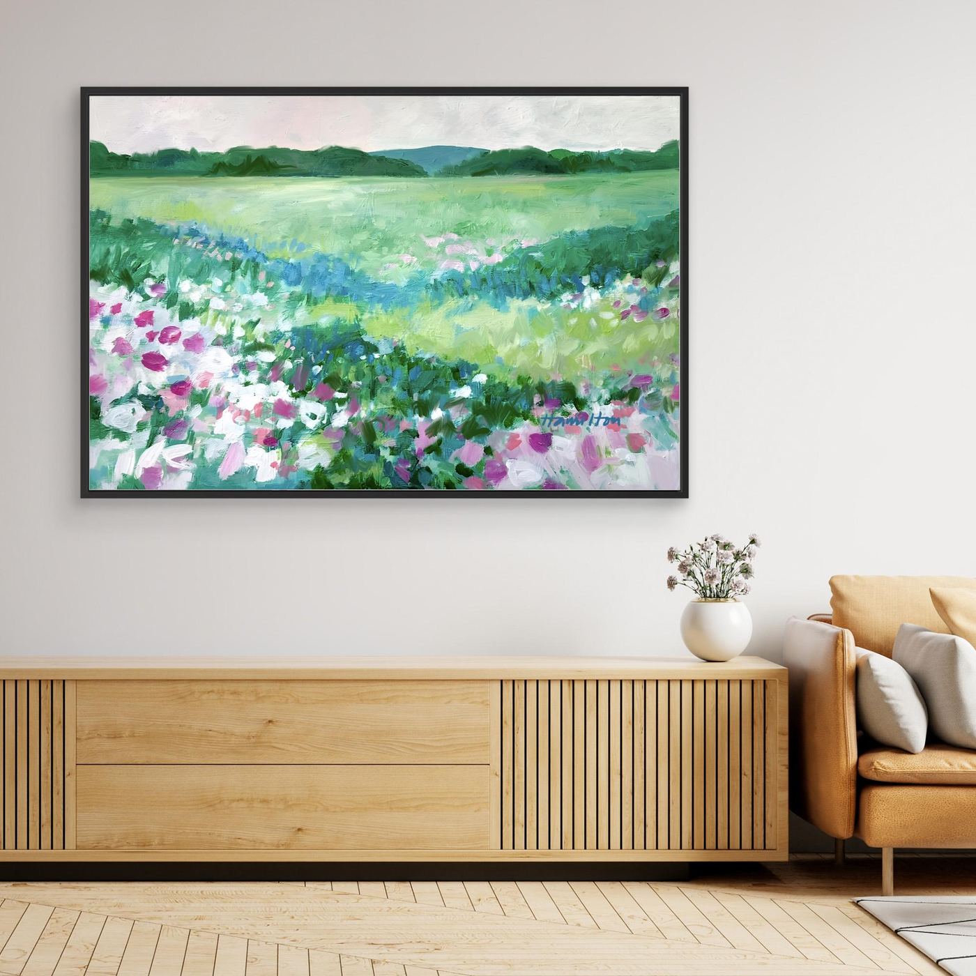 Springtime in Her Heart - Canvas Prints