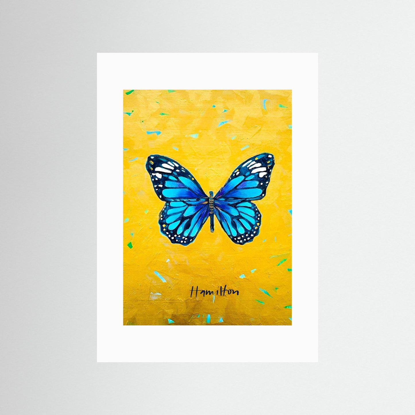 A Sign - Framed Paper Print