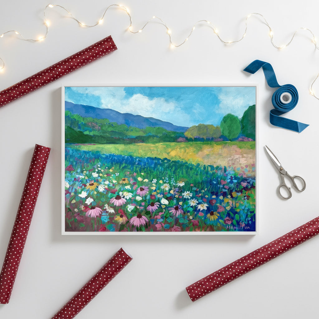 The Meadow Knew My Name - Stretched Canvas Print