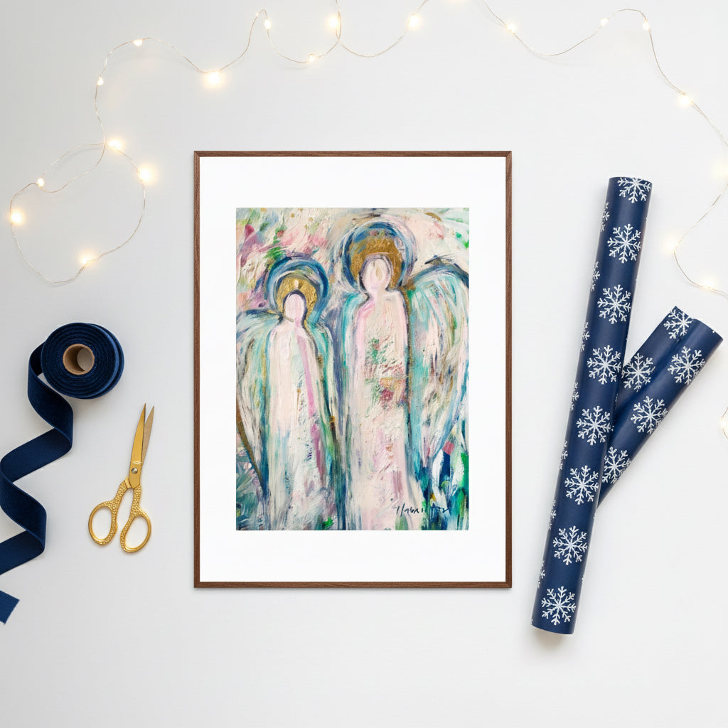 Together - Framed paper Print