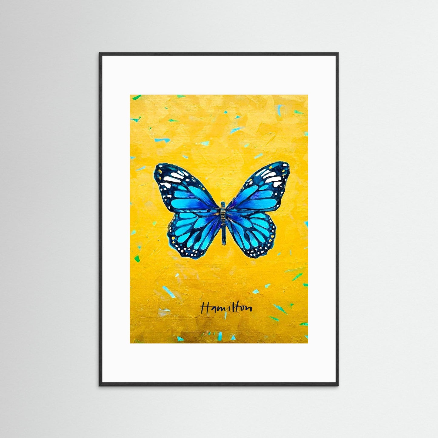 A Sign - Framed Paper Print