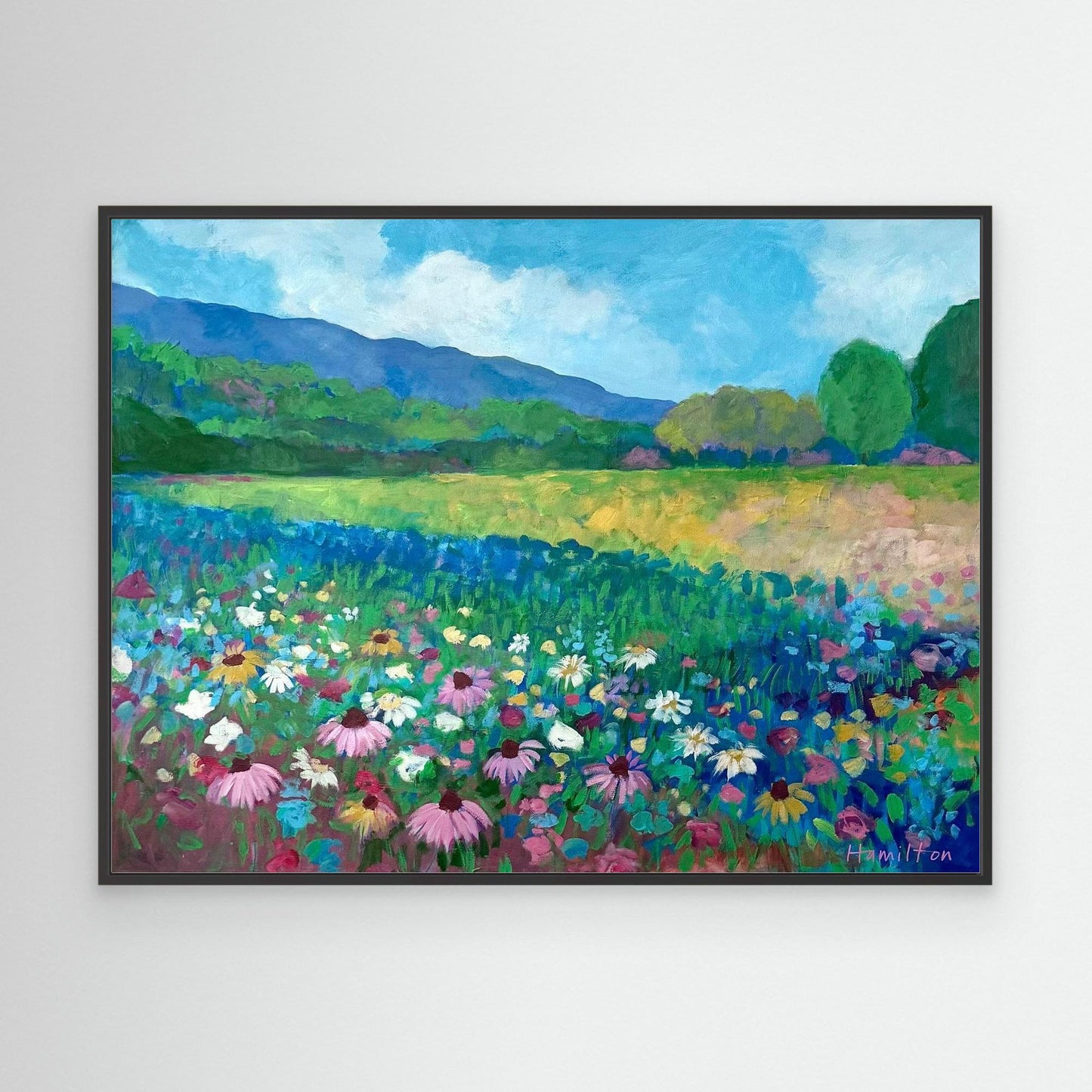 The Meadow Knew My Name - Stretched Canvas Print