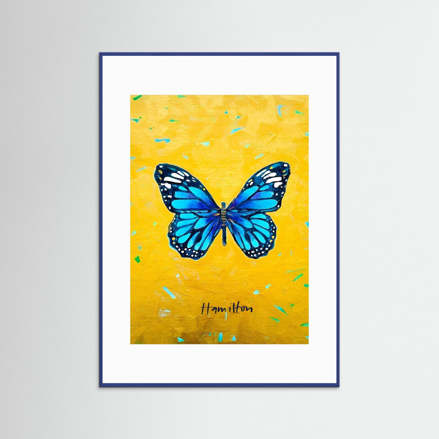 A Sign - Framed Paper Print